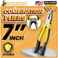 Nasara 7 Inch Grip Cutting Combination Pliers / Playar Gabung / 钳子