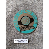 Vespa emblem vespa word club 9cm
