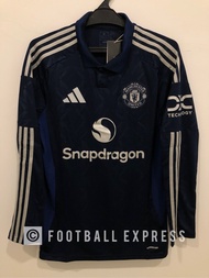 Jersey Original Manchester United Away Lengan Panjang 2024/25