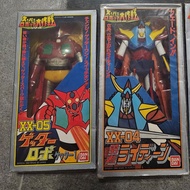勇者雷登 三一萬能俠 XX04 XX05   機械人大作戰  中膠 made in Japan     懷舊 中膠   鐵甲萬能俠  巨靈神  popy V3