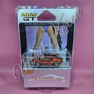 Diecast Mini GT 912 James Bond 007 For Your Eyes Only Lotus Esprit Turbo red English version blister