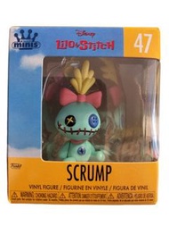 香港現貨 8cm Funko POP Minis DISNEY Lilo & Stitch SCRUMP #47 Vinyl Figurine 罕有 2023 現貨 匙扣款 小甘雪人 雪人小金 雪人小
