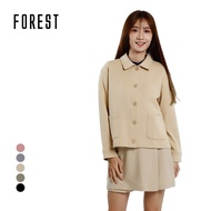 Forest Jaket Perempuan | Forest Ladies Cotton Interlock Relaxed Jacket - 830129