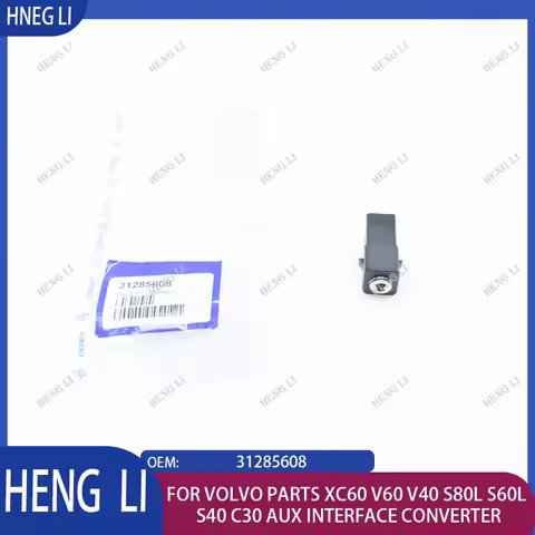 Original 31285608 is suitable for Volvo parts XC60 V60 V40 S80L S60L S40 C30 AUX interface converter