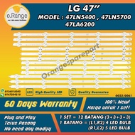 47LN5400.ATS / 47LN5700.ATS / 47LA6200.ATS / 47LA620V LG 47" LED TV BACKLIGHT(LAMPU TV) LG 47 INCH L