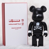 Bearbrick 400 หมีคูเปอร์ริก ABS รุ่นร่วมเทรนด์ Bape 空山基 ปลาฉลามลายพราง mmj Fujiwara hiroshi ความมั่ง