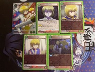 Hunter x Hunter 全職獵人 Union Arena 卡 餅卡 餅貼 古拿比加 酷拉皮卡set 8張