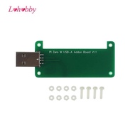 [Lohobby] Raspberry Pi Zero W USB-A Addon Board, Pi Zero BadUSB, Raspberry PI Zero