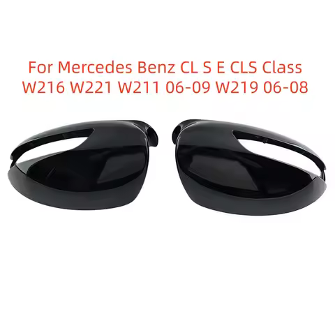Mirror Shell Case Shell Housing For Mercedes Benz CL S E CLS Class W216 W221 W211 06-09 W219 06-08 R