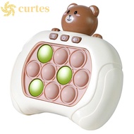 CURTES Push Game Pop Electronic, Doraemon Hippo Super Bubble Pop Light Game, Electronic Pop Cool Pop