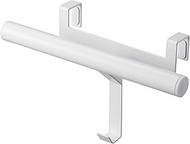 Yamazaki 5238 Getabin Door School Bag & Backpack Hanger, White, Approx. W 10.4 x D 3.7 x H 6.3 inche