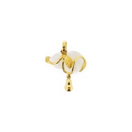 CHOW TAI FOOK 999.9 Pure Gold with Chalcedony Pendant - Gord R21530