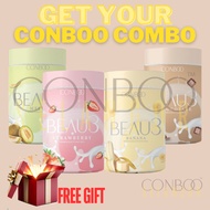 Conboo International Beau3 Comboo Set Susu Kambing Premium Kecantikan Pencerah dengan Free Gift