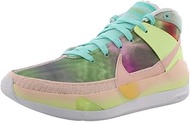 Men's KD13 Basketball Shoes (Washed Coral/Barely Volt/Laser Crimson, Numeric_3_Point_5)