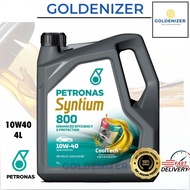 PETRONAS engine oil syntium 800 sn 10w40 4L
