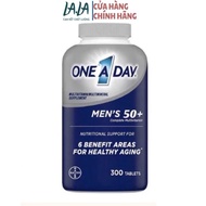Date 3/26 - One A Day Men's 50+ bottle of 300 tablets from the US - vitamin supplement for men over 
