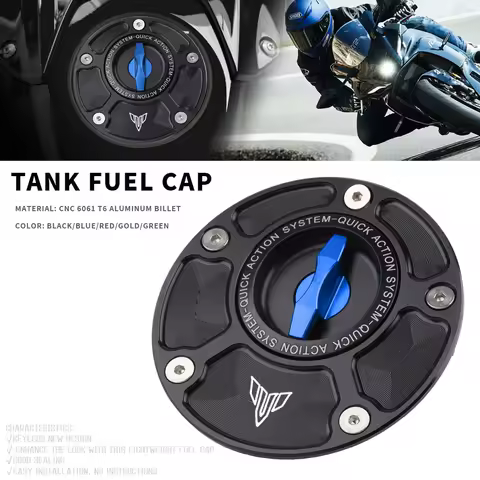 MT-09 2023 Motorcycle Quick Release Fuel Tank Cap For YAMAHA MT09 FZ09 2014-2023 MT01 MT03 MT07 MT10
