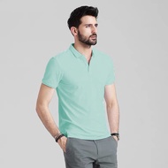 Blue Corner Men's Polo Shirt Plain Comfort Wear Mint Green