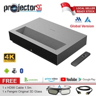 (Ready Stock) Formovie 4K Ultra HD (3840 x 2160) Ultra Short Throw Android Smart Laser Projector by Appotronics