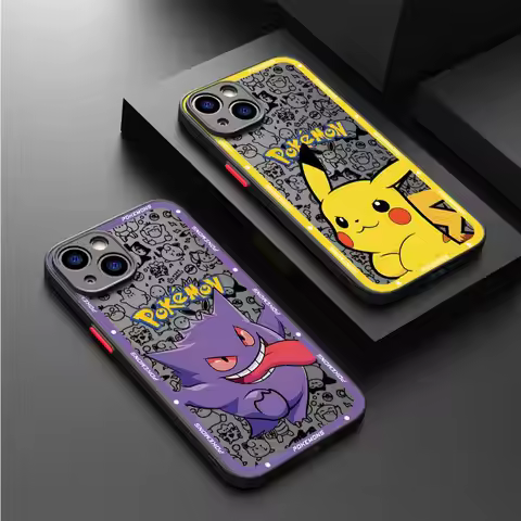 P-Pokemon Phone Case for Samsung Note 20 Ultra 10Plus 10Lite 9 8 A05s A06 A30s A50 A70s A31 A51 A71 