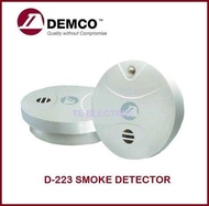 DEMCO D-223 SMOKE DETECTOR  9V BATTERY SMOKE DETECTOR BATTERY OPERATED SMOKE DETECTOR