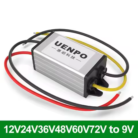 12V24V to 9V5A Power Step-Down Module 12V to 9V DC Transformer 24V to 9V Car Converter