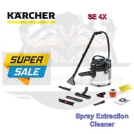 KARCHER SE 4 SPRAY EXTRACTION CLEANER/ CARPET CLEANER/ SE 4X VACUUM CLEANER