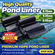 HDPE Geomembrane Pond Liner Waterproof Fish Pond Sheet HDPE Resistant Heavy Duty Ready Stock