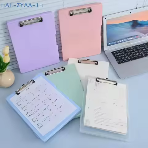 【ZYAA-1】1 Piece Color Folder Storage Box, Multifunctional Desktop Organizer, Suitable For Daily Orga