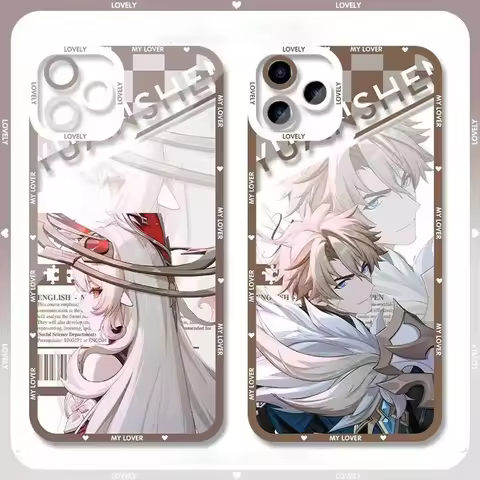 Genshin Impact Flins Columbina Varka Sandrone Phone Case For OPPO Reno 14F 13F 11F 12F 9 10 11 12 13