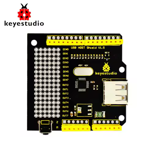 Keyestudio USB Host v1.5 Shield Compatible With UNO R3 And MEGA 2560 Control Board