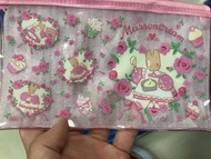三麗鷗 Sanrio Marron Cream 茉莉兔 透明收納袋 筆袋[平行進口]
