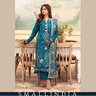 {**ส่งฟรี**} SMALL INDIA 🌺🌙 Luxury Digital Printed Pakistani Suit Set 06 ชุดเซ็ทเสื้อกางเกง 🌺🌙 Women