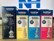 Bộ 4 Màu Mực In Phun Brother BTD60BK BT5000M/Y/C.   Dùng cho máy in Brother HL-T4000DW DCP-T220/ T