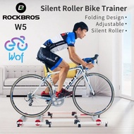 Rockbros W5 Bicycle Silent Trainer Roller Premium Foldable Indoor Exercise Folding Bike MTB Road Bike W5BK W5W