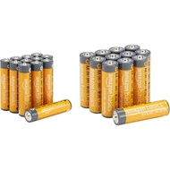 Basics 24 Count AA & AAA High-Performance Alkaline Batteries Value Pack - 12 Double AA Batteries and