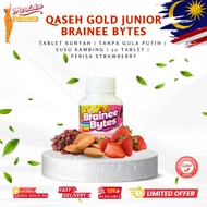QASEH GOLD JUNIOR HQ | BRAINEE BYTES | 50 TABLET VITAMIN MINDA | FOKUS | MINAT BELAJAR | GULA TANPA 