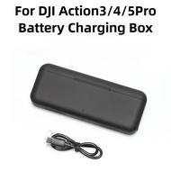 For DJI Osmo Action 5 Pro Camera Battery Fast Charger Three Charging Battery Storage For DJI Action 