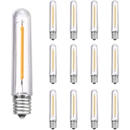 New S14 LED String Light Replacement Bulb, 12PK LED Bulb, 0.6 Watts 120 Volts, E12 Screw Base, Warm 