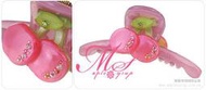 ☆韓國進口-甜蜜蜜的小櫻桃 壓克力雙面抓夾(603-85-1)粉桃紅