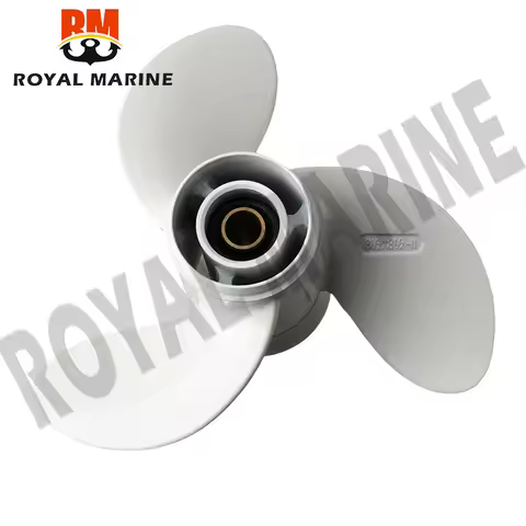 Propeller 8 1/2x8 1/2-N Fit Yamaha Outboard Engine 6HP 8HP F6 F8 F9.9 Aluminum 7 Tooth Spline RH 6G1