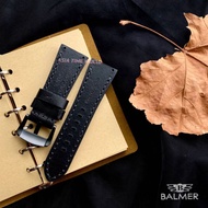 [Original] Balmer Leather ~ For Model 7947G High Quality Men's Watch Black Genuine Leather Strap 28mm