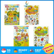Coloring book for children, Early Learning painting booklet for kids. Goodie bag gift, birthday, children's day Gift
