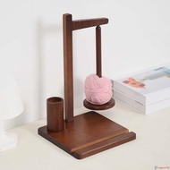 Wooden Yarn Holder Phone Stand Crocket Hook Storage Yarn Organizer Ideal Gift for Crochet Lover