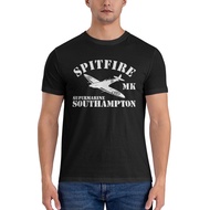 Spitfire Airplane Southampton Fashion Cotton Tshirt Vintage