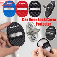 Haval 4 PCS Car Door Lock Anti-rust Cover Protector Door Lock Buckle Shock Absorber Pad For H6 Jolio