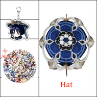 NEW Scaramouche Kunikuzushi Balladeer Wanderer Cosplay Costume Suit Hat Halloween Costume Anime Clot