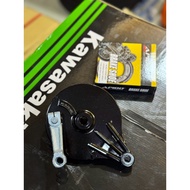 hub brek kh100 ar125 custom black..CIKGU RAFF PROSHOP..READY STOCK KOTA BHARU
