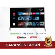 BARANG SECOND! POLYTRON SMART ANDROID TV 32 INCH PLD 32AG5959