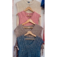 Vest Knitwear Prelove❤️